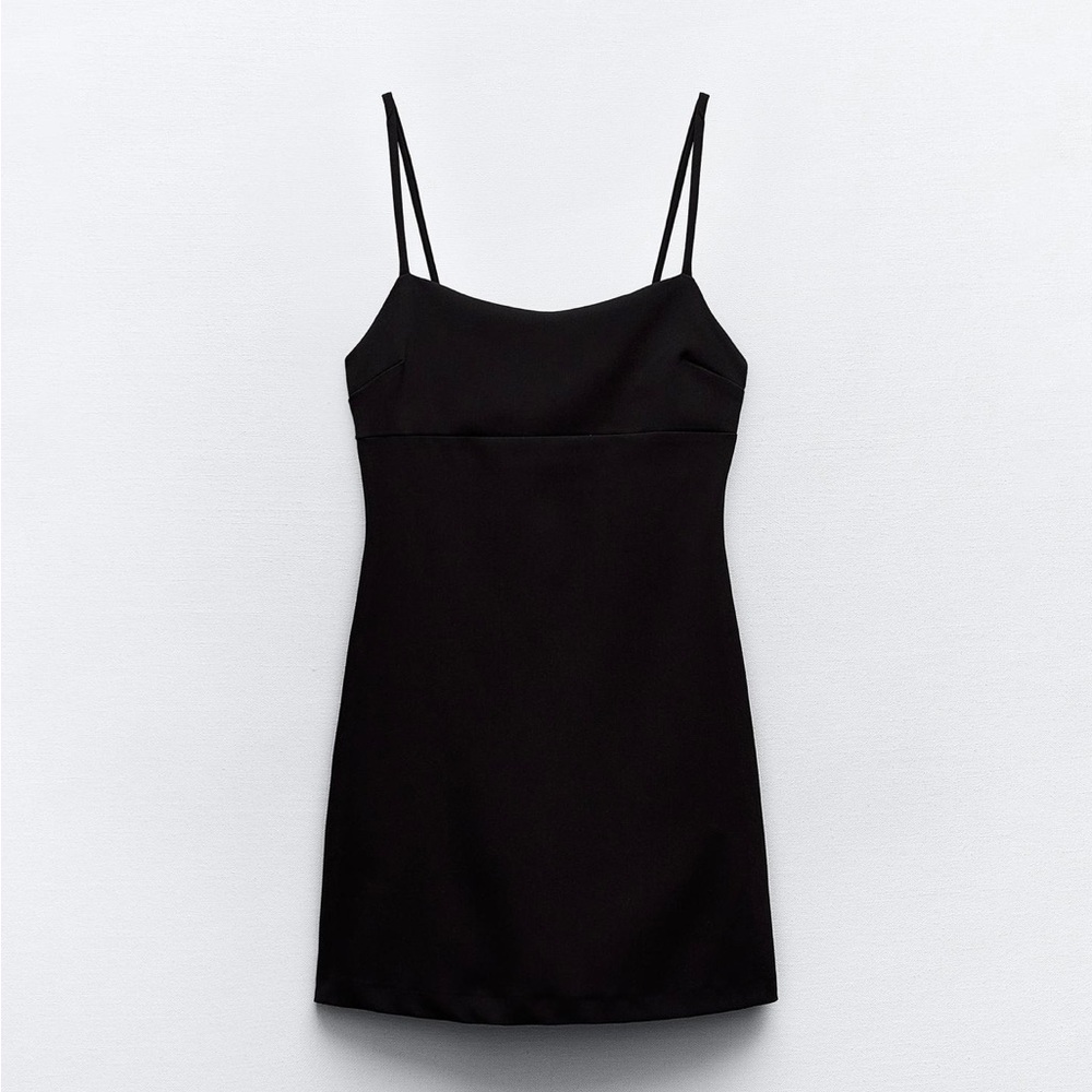 Zara Black Babydoll Dress